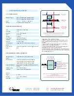 Предварительный просмотр 3 страницы Quantum Composers 9530 Series Specification