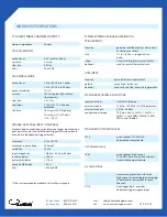 Preview for 4 page of Quantum Composers 9530 Series Specification