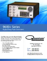 Quantum Composers 9600+ Series Specification preview