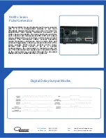 Preview for 2 page of Quantum Composers 9600+ Series Specification