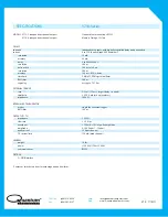 Preview for 2 page of Quantum Composers 9710 Series Specification