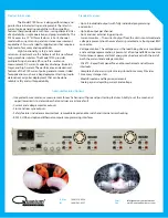 Preview for 2 page of Quantum Composers 9730 Series Specification