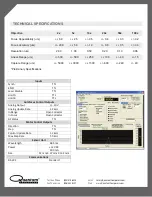 Предварительный просмотр 2 страницы Quantum Composers Autofocus AF910 Specification