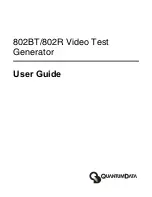 Quantum Data 802BT User Manual preview