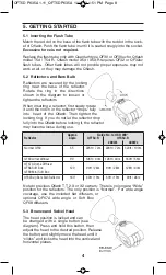 Предварительный просмотр 8 страницы Quantum Instruments Qflash 5d-R Series Operating Instructions Manual