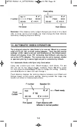 Preview for 18 page of Quantum Instruments Qflash 5d-R Series Operating Instructions Manual