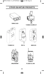 Предварительный просмотр 39 страницы Quantum Instruments Qflash 5d-R Series Operating Instructions Manual