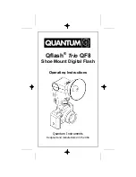 Quantum Instruments Trio QF8 Operating Instructions Manual preview