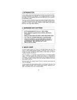 Preview for 2 page of Quantum Instruments Turbo 2x2 Operating Instructions Manual