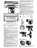 Quantum Pro QP180 Instruction Manual preview