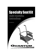 Quantum Rehab 088 609 661 Operation Instructions Manual preview