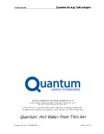 Preview for 20 page of Quantum 27ACP-407 Owner'S Manual