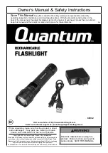 Quantum 63932 Owner'S Manual & Safety Instructions preview