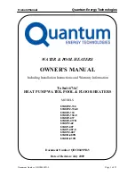 Quantum 67ACB-407B Owner'S Manual preview