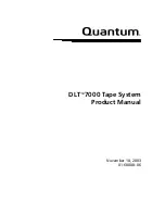 Quantum 7000DLT Series Product Manual preview