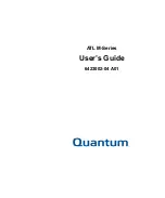 Preview for 1 page of Quantum ATL M1500 User Manual