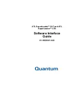 Предварительный просмотр 1 страницы Quantum ATL SuperLoader ATL User Manual