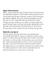 Preview for 3 page of Quantum Baitcast Reel Owner'S Manual