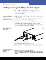 Preview for 10 page of Quantum DAT 320 CD320UE Quick Start Manual