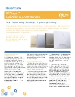 Quantum DLTtape DLT 7000 Datasheet preview