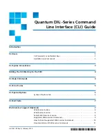 Предварительный просмотр 1 страницы Quantum DXi V-Series Manual