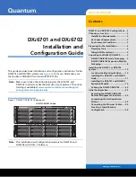 Предварительный просмотр 3 страницы Quantum DXi6701 Installation And Configuration Manual