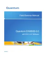 Preview for 1 page of Quantum DXi6900 Field Service Manual