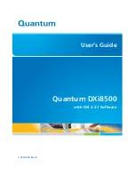 Предварительный просмотр 1 страницы Quantum DXi8500 User Manual