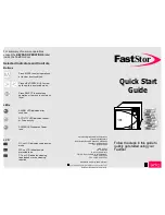 Quantum FastStor 1 Quick Start Manual preview