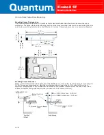 Предварительный просмотр 1 страницы Quantum Fireball ST Mounting Manuallines