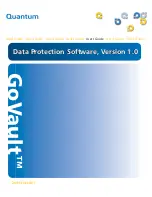 Quantum GoVault Software Manual preview