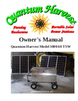 Preview for 1 page of Quantum Harvest 3000-60 TSW Owner'S Manual