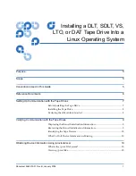 Preview for 1 page of Quantum LTO 1U Reference