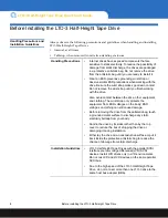 Preview for 2 page of Quantum LTO3 A-Series Quick Start Manual