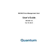 Quantum MC300 Prism User Manual preview