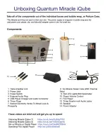 Preview for 2 page of Quantum Miracle IQube User Manual