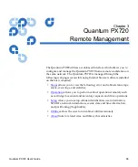 Preview for 109 page of Quantum PX720 User Manual