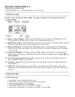 Preview for 1 page of Quantum QB1+ Operating Instructions