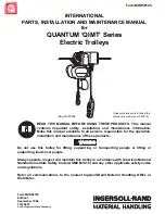 Quantum QIMT Series Parts, Installation And Maintenance Manual предпросмотр