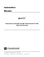 Предварительный просмотр 1 страницы Quantum qpod 2e Instruction Manual