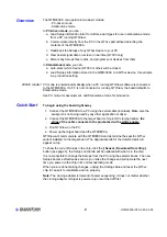 Preview for 2 page of Quantum QTM300CA User Manual