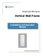 Quantum QW-400 Series Installation And Operation Manual preview