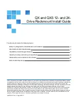 Preview for 1 page of Quantum QXS-424 Drive Rackmount Install Manual