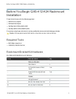 Preview for 2 page of Quantum QXS-424 Drive Rackmount Install Manual