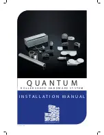 Preview for 1 page of Quantum ROLLERSHADE HARDWARE SYSTEM Installation Manual