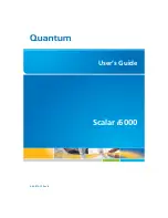 Quantum Scalar i6000 User Manual предпросмотр