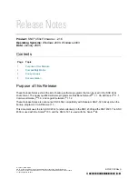 Предварительный просмотр 1 страницы Quantum SNC 4500 Release Note