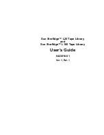 Предварительный просмотр 1 страницы Quantum Sun StorEdge L25 User Manual