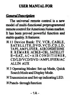 Предварительный просмотр 2 страницы QuantumFX universal Instruction Manual