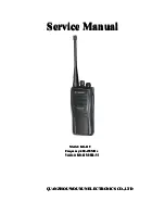 QUANZHOU WOUXUN KG-619 Service Manual preview